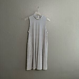 Sara Campbell Mock Neck Midi Dress Limited Edition Size M